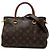 Borsa Satchel Louis Vuitton Monogram Pallas BB Marrone