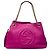 Borsa Tote Soho Chain Gucci Medium in pelle di vitello viola Porpora