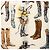 White Hermès A Propos De Bottes Silk Scarf 90 Scarves - view 8