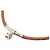 Collana choker Kite in pelle marrone Hermès - vista 2
