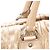 Borsa Satchel Prada in pelle Nappa Gaufre oro D'oro - vista 6