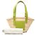 Borsa Cesto Anagram Small in Raphia Beige LOEWE - vista 7