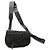 Borsa a tracolla Saddle in tela Dior Oblique nera Nero