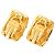Orecchini a clip Chanel CC placcati oro D'oro - vista 2