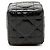 Borsa a pochette Lady Dior Cube in pelle vernita Cannage nera Dior Micro Nero - vista 3