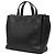 Borsa Tote Satchel Lady Coco Shopping Chanel Medium in vitello trapuntato nero - vista 2