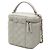 Small Vanity Case Chanel CC Caviar Grigio con Manico e Catena - vista 2