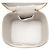 Small Vanity Case Chanel CC Caviar Grigio con Manico e Catena - vista 4