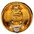 Orecchini a clip Chanel placcati in oro con logo inciso D'oro - vista 4