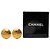 Orecchini a clip Chanel placcati in oro con logo inciso D'oro - vista 5