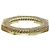 Bracciale rigido ottagonale Chanel in resina bianca e placcato oro Bianco - vista 2