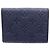 Louis Vuitton Monogram Empreinte Victorine Wallet Blue Small Wallets Blau - Ansicht 3