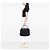 Borsa Hobo Chanel Perforated Lambskin Baseball Spirit Ligne Nera Nero - vista 6