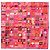 Foulard di seta Hermès En Voyage Rosa 90 - vista 3