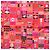 Foulard di seta Hermès En Voyage Rosa 90 - vista 5