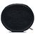 Black Chanel Mini Quilted Lambskin Vanity Case mit gerafftem Griff Schwarz - Ansicht 3
