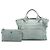 Borsa Chanel Deauville Small in denim blu - vista 7