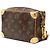 Borsa a tracolla Louis Vuitton Monogram Legacy Mini Soft Trunk Marrone - vista 2