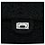 Borsa a tracolla Chanel Reissue 2.55 Double Flap 225 in lana bouclé nera Nero - vista 5
