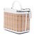 Chanel Medium Rattan Take Away Vanity Case Satchel Weiß - Ansicht 2