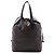 Borsa cabas leggera Louis Vuitton Fragment Monogram Macassar marrone