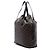 Borsa cabas leggera Louis Vuitton Fragment Monogram Macassar marrone - vista 2