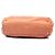 Borsa Bowling Chanel Chic Quilt in vitello iridescente matelassé Arancione - vista 3