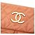 Borsa Bowling Chanel Chic Quilt in vitello iridescente matelassé Arancione - vista 5