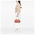 Borsa Bowling Chanel Chic Quilt in vitello iridescente matelassé Arancione - vista 6