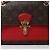 Louis Vuitton Victoire Monogram Canvas Crossbody Bag in Brown x Red M41731 Rot - Ansicht 6