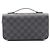 Louis Vuitton Zippy XL Damier Graphite Long Wallet Black