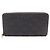 Louis Vuitton Zippy Wallet aus schwarzem Leder