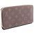 Portefeuille Zippy Louis Vuitton Marron - vue 2