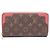 Louis Vuitton Zippy Wallet Retiro Monogram Rose Bruyère Marrone Rosa Monogramma