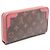 Louis Vuitton Zippy Wallet Retiro Monogram Rose Bruyère Marrone Rosa Monogramma - vista 2
