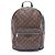 Zaino/Borsa Louis Vuitton Josh Marrone Nero Monogramma