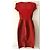 Autre Marque Nerve L Leroux Cocoon Kleid Rot Bordeaux - Ansicht 2
