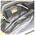 Fendi Be Baguette Flap Shearling Medium Arancione - vista 3