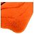 Fendi Be Baguette Flap Shearling Medium Arancione - vista 5