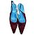 Dolce & Gabbana Décolleté Slingback in pelo di vitello leopardato rosso Nero