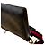Gucci Web Strap Front Zip Messenger Printed GG Coated Canvas Medium Brown - view 5