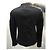 Armani Exchange Black Jacket with Embossed Shoulders - view 2