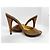 Mules in pelle metallizzata Jimmy Choo D'oro - vista 2