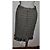 Emanuel Ungaro Falda Tubo de Tweed Ungaro con Flecos Negro Blanco - vista 4