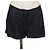 Diane von Furstenberg schwarze Spitzenshorts