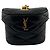 Pouch in pelle nera Yves Saint Laurent Nero