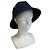 Hermès Chapeau à bouton Hermes Elena Sellier Bleu Marine - vue 6