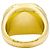 Anello Mauboussin, "Transparence" in oro giallo, diamanti e cristallo di rocca. - vista 4