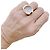 Anello Mauboussin, "Transparence" in oro giallo, diamanti e cristallo di rocca. - vista 7
