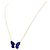Collana Van Cleef & Arpels, "Papillon", oro giallo e lapislazzuli. - vista 3
